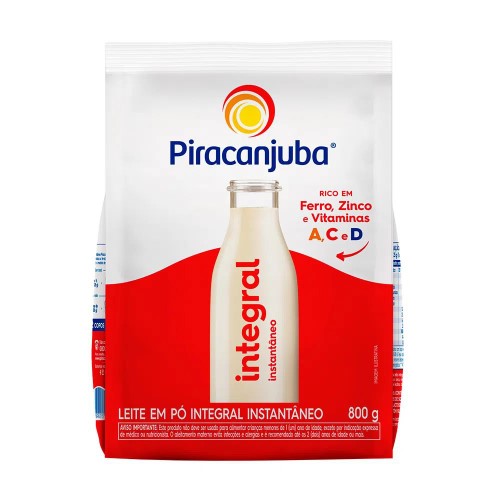 Leite Em Po Inst Piracanjuba 800Gr