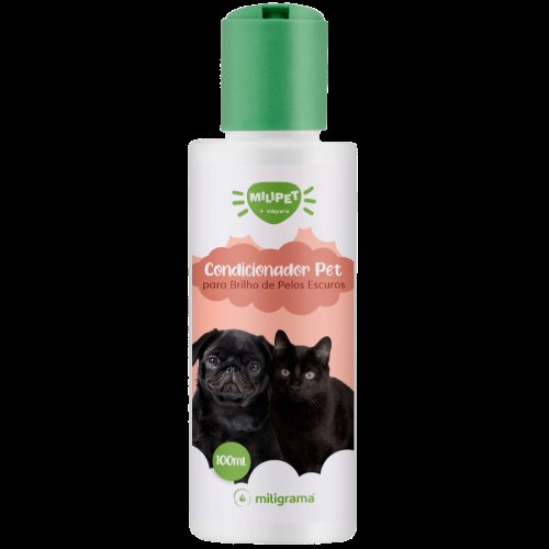 Condicionador Pet para Brilho de Pelos Escuros 100ml