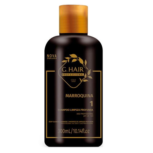 G.Hair Marroquino Limpeza Profunda Step 1 – Shampoo