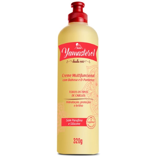 Creme Multifuncional para Cabelo Yamasterol Barbosa e D-Pantenol com 320g