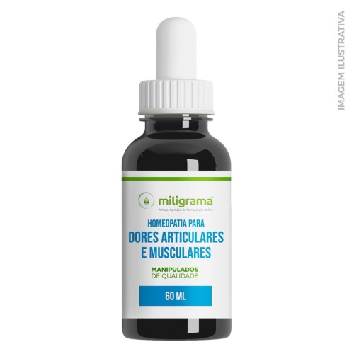 Homeopatia para Dores Articulares e Musculares 60ml