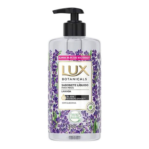 Sabonete Líquido para Mãos Lux Botanicals Lavanda com 500ml