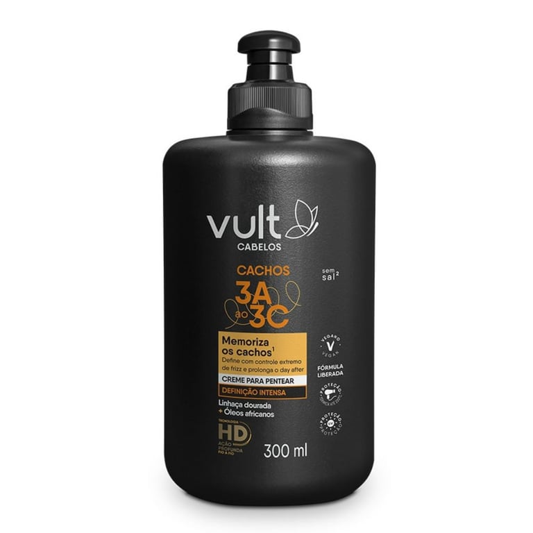 Creme Para Pentear Vult Hair Cachos 300ml