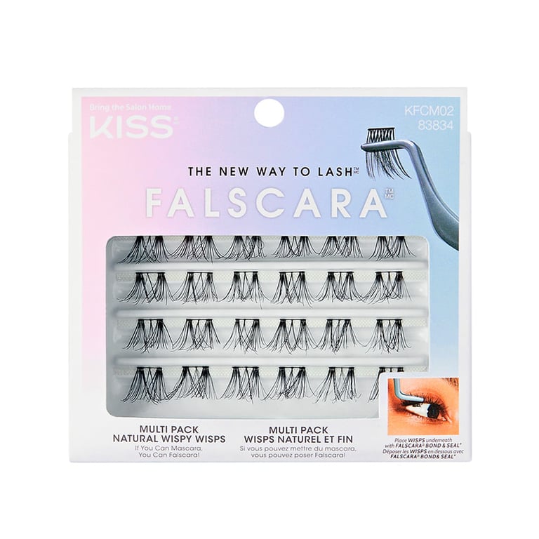 Cílios Postiços Individuais Falscara - Natural Wisps - Kiss New York