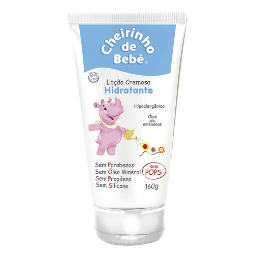 Loção Cremosa Hidratante Cheirinho De Bebê 160g