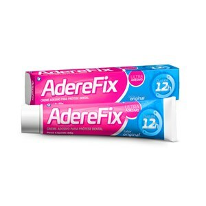 Fixador de Prótese AdereFix Ultra Adesivo original, creme com 68g