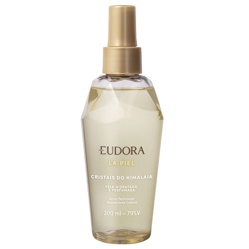 Spray Perfumado Desodorante Colônia Corporal Eudora La Piel Cristais Do Himalaia 200ml