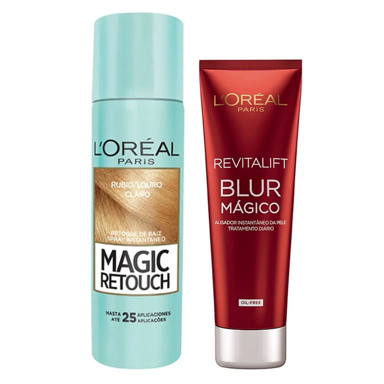 L’Oréal Paris Magic Blur Kit - Corretivo Louro Claro + Aperfeiçoador