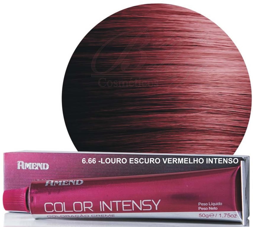 Coloração Color Intensy Amend Louro Escuro Marrom (Chocolate) 6.7 - 50g