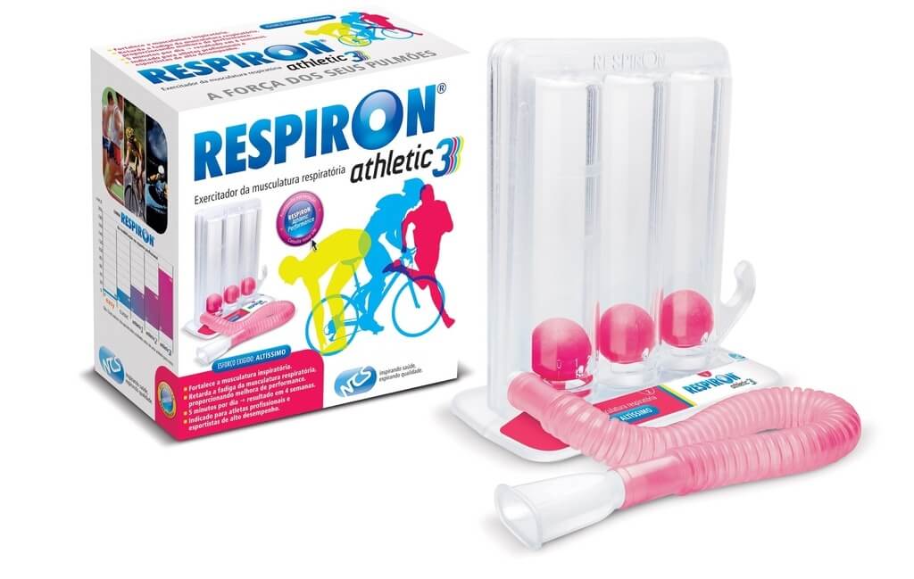 Respiron Athletic 3 Exercitador de Musculatura Respiratória