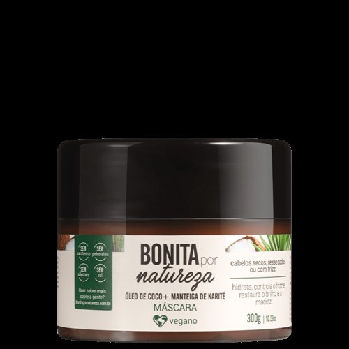 Bonita por Natureza Coco e Karité Máscara