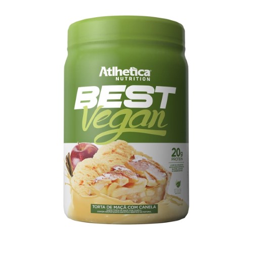 Best Vegan Atlhetica Nutrition Torta de Maçã com Canela 500g