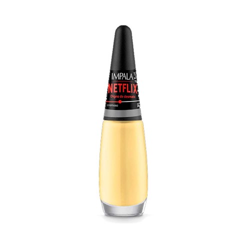 Esmalte Impala Netflix Digno de Desmaio Cremoso com 7,5ml