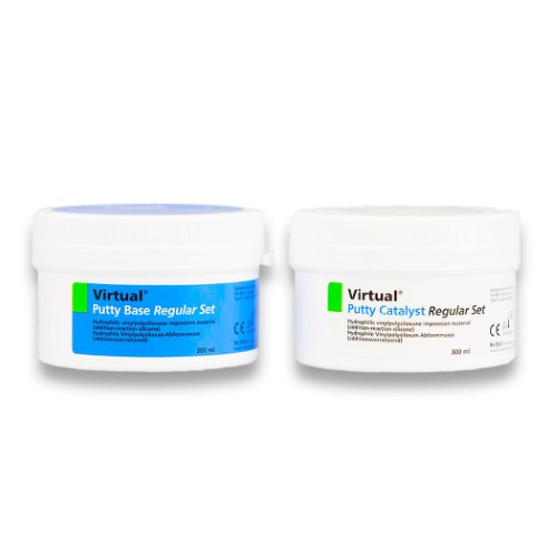 Silicone De Adição Virtual Putty Regular 2X300ml - Ivoclar