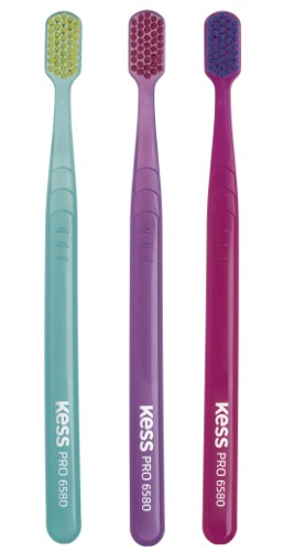 Escova de Dente Kess Pro Extra Macia - 3 Unidades