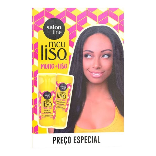 Salon Line Meu Liso Muito + Liso Kit - Shampoo + Condicionador