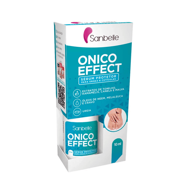 Serum Líquida Unha Onico Effect Sanbelle 10ml