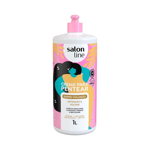 Creme para Pentear Salon Line Super Volumão 1L