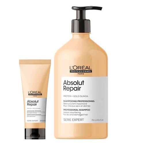 L`oréal Professionnel Absolut Repair Kit Shampoo + Condicionador