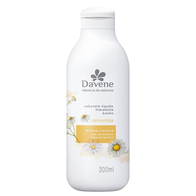 Sabonete Líquido Corporal Davene Camomila 300ml