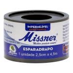 Esparadrapo Missner Impermeável 2,5cm x 4,5m com 1 Unidade