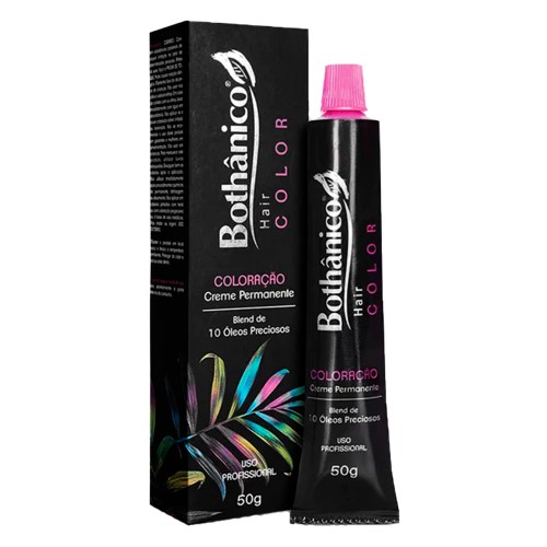 Tintura Profissional Bothânico Hair Louro Escuro Acinzentado 6.11