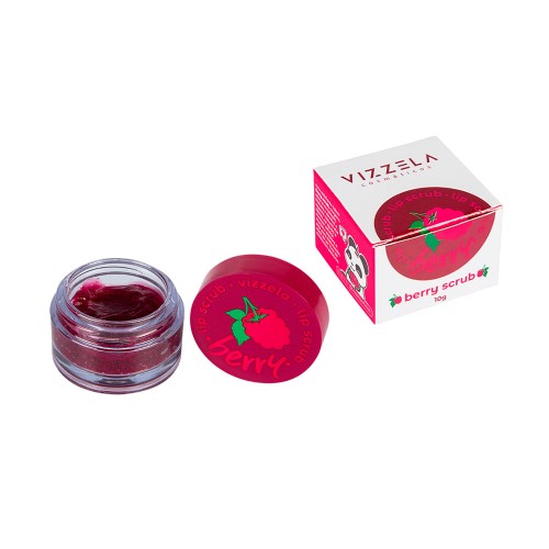 Esfoliante Labial Vizzela Berry Scrub