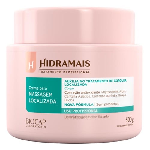 Creme para Massagem Localizada Hidramais Phytocafeil 500g