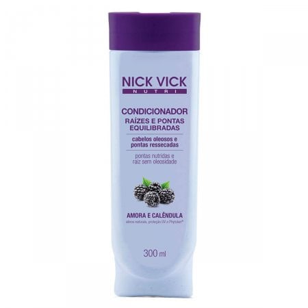 Condicionador Nick & Vick Nutri Raiz e Ponta com 300ml