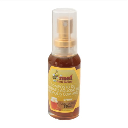 Composto de Mel e Extrato de Própolis Santa Bárbara Spray 35ml