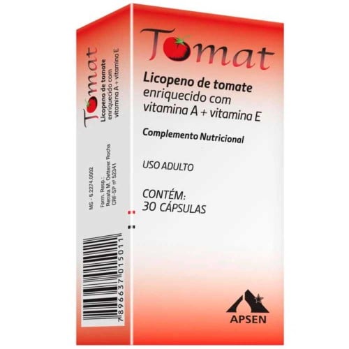 Tomat 5mg Apsen 30 Cápsulas