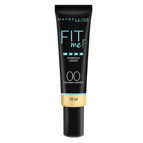 Corretivo Líquido Maybelline Fit Me 00 Amarelo com 10ml