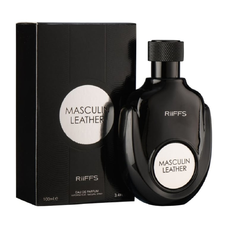 Masculin Leather Riiffs Eau De Parfum Perfume Masculino 100 Ml