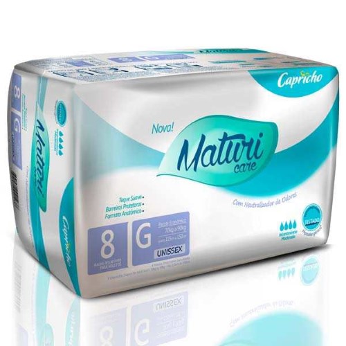 Fralda Maturi Care Regular G 8Un