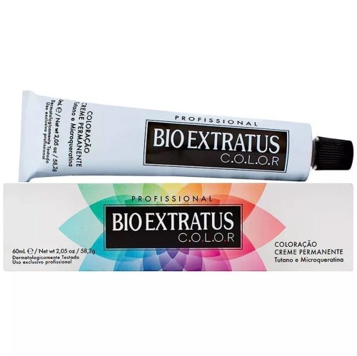 Tintura Creme Bio Extratus Color Preto Azulado 1.1 60ml