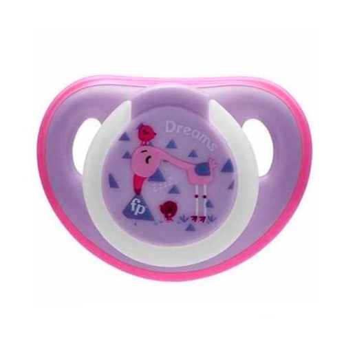 Chupeta First Moments Glow Tam. 1 Rosa com Case Esterilizador Fisher Price - BB1038