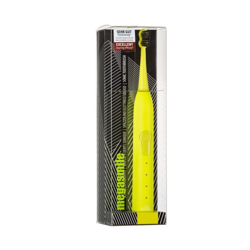 Escova de Dentes Megasmile - Sonic Black Whitening II Yellow