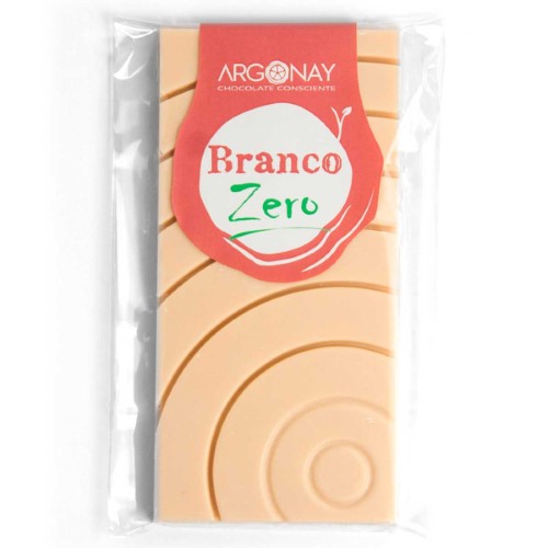 Chocolate Branco Argonay Zero com 100g