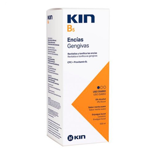 Enxaguante Bucal Kin B5 Gengivas Menta 500ml