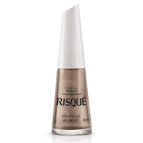 Esmalte Risqué Metálico Não Ofusca O Meu Bronze 8ml