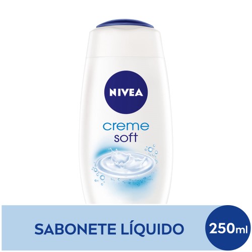 Sabonete Líquido Nivea Creme Soft 250Ml - Nivea Body