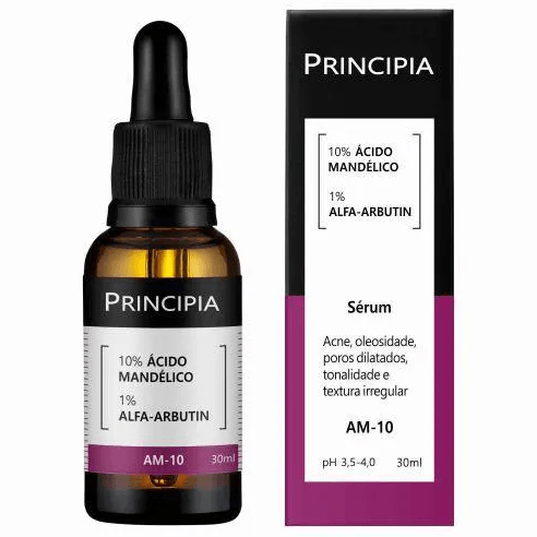 Sérum Facial Principia AM-10 Anti Melasma 10% Ácido Mandélico 30ml