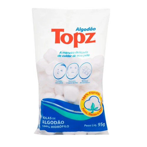 Algodão Topz Bola 95g