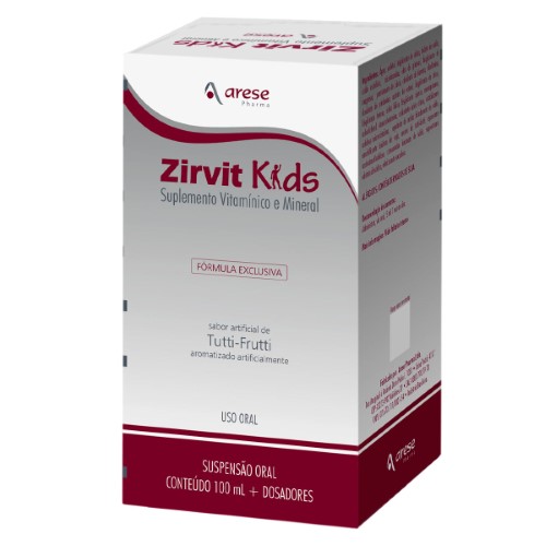 Zirvit Kids suspensão com 100ml