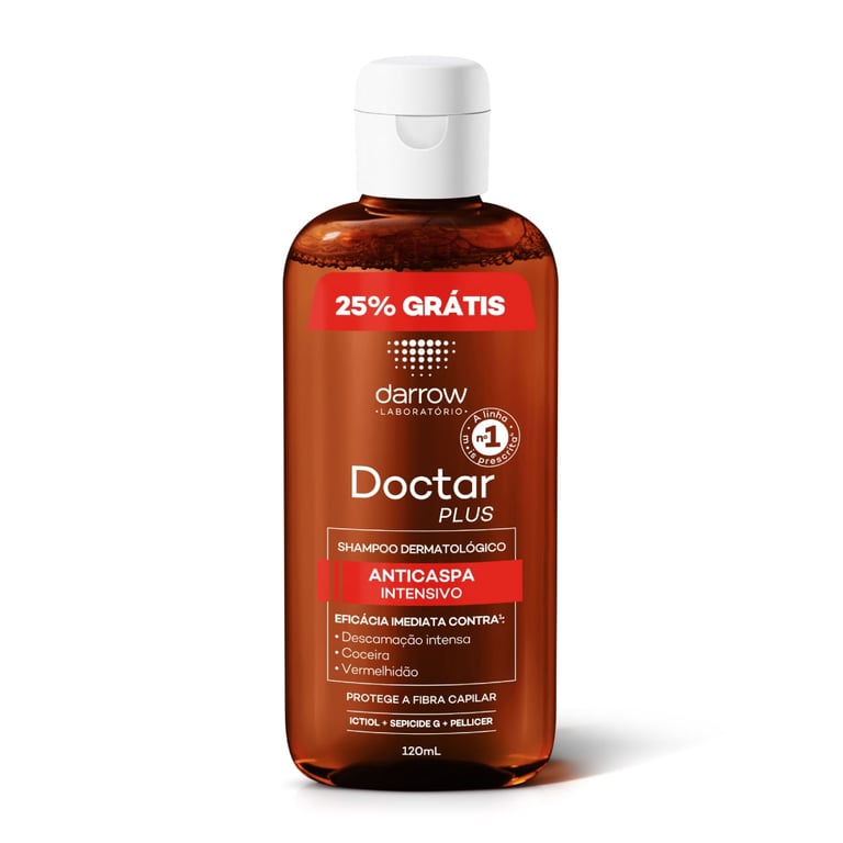 Shampoo Anticaspa Doctar Plus 120ml Desconto 25%