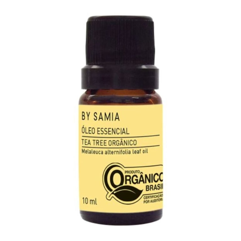 Óleo Essencial De Tea Tree Orgânico By Samia 10 Ml