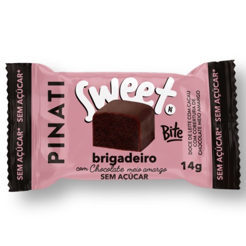 Bombom Pinati Sweet Bite Brigadeiro Sem Açúcar 14g