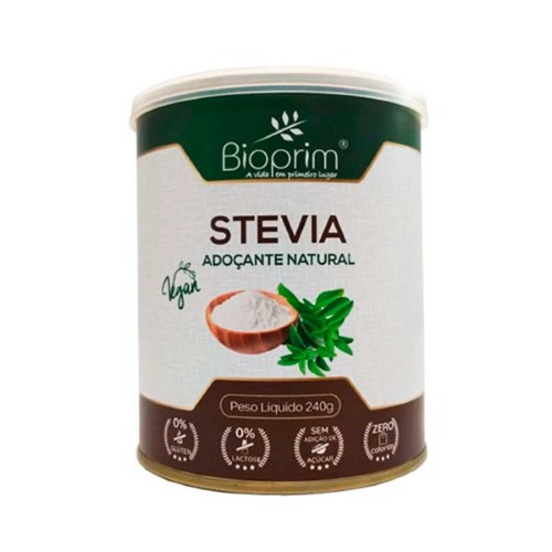 Adoçante Natural em Pó Bioprim Stevia com 240g