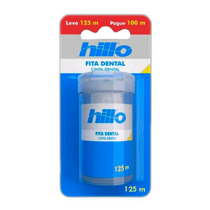 Fita Dental Hillo tradicional, 1 unidade com 125m