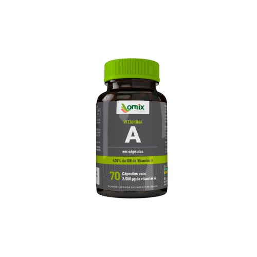 Suplemento Alimentar De Vitamina A 70 Cápsulas Com 2.580mcg